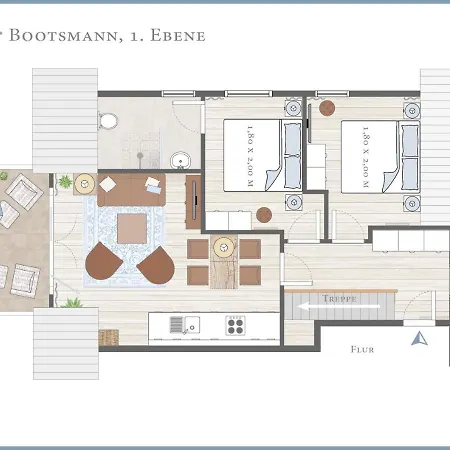 Ferienhaus Bootsmann